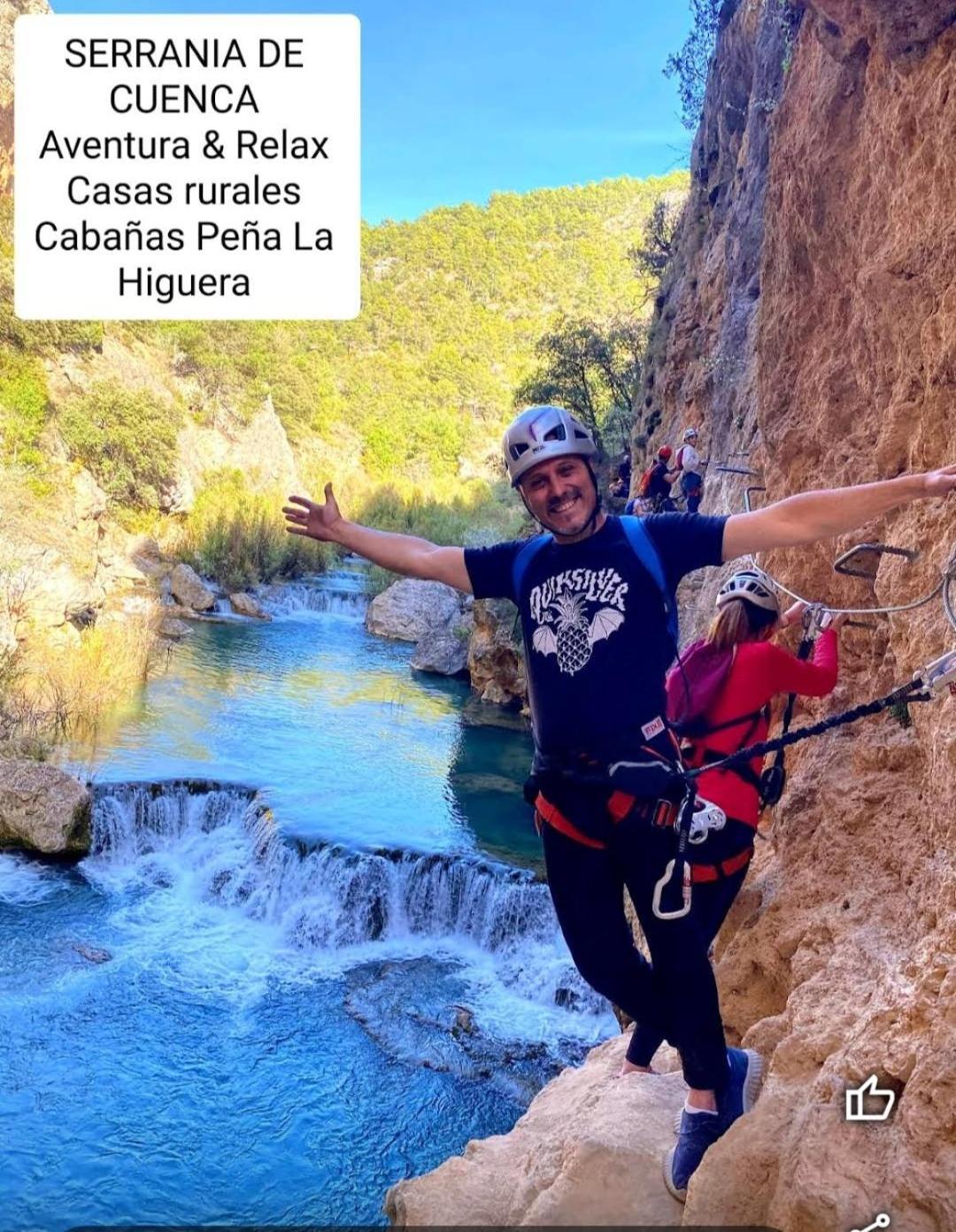 Aventura & Relax Cabanas Pena La Higuera Villalba de la Sierra Ngoại thất bức ảnh